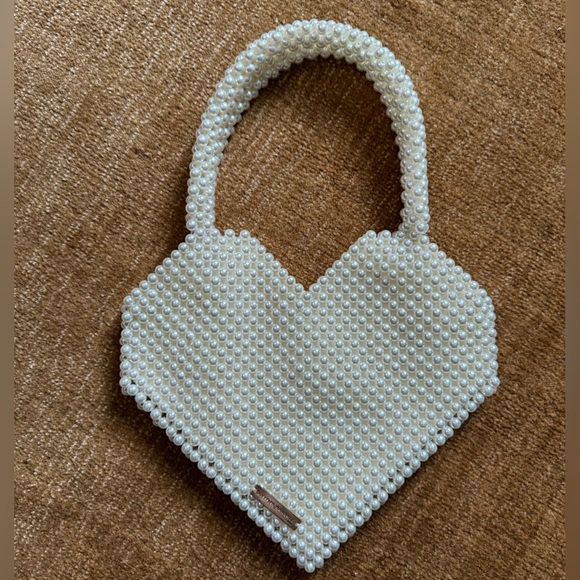 Loeffler Randall Handbags - Loeffler Randall Pearl Heart-Shaped Bag
